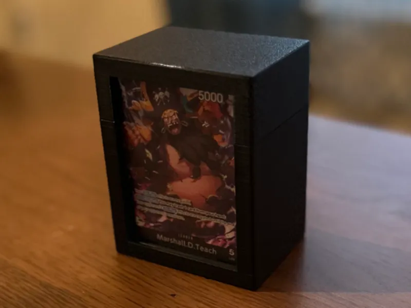Sturdy One Piece Deck Box (Improved)