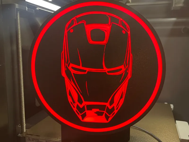 Iron man lightbox