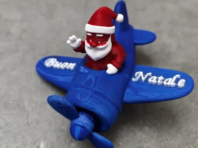 Santa's airplane