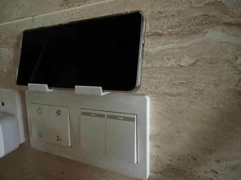 Kitchen Wall phone holder |厨房墙面手机支架 充电
