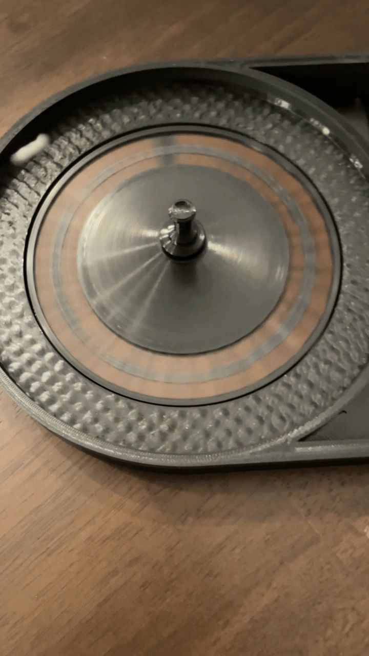 fully 3d printed roulette table