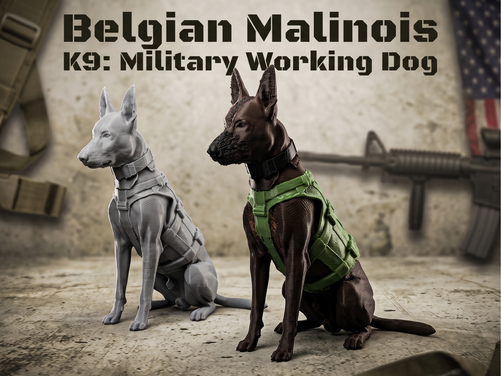 Belgian Malinois: K9 Military Working Dog