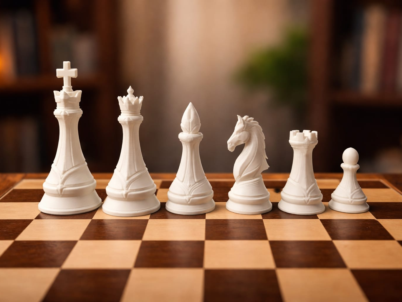 Modern Classic Chess Pieces
