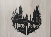 Décoration murale 2D Poudlard (Harry Potter) — photo 2