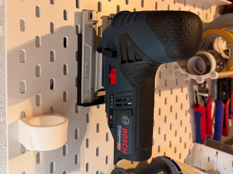 Bosch GST 12V Jigsaw Holder for IKEA SKADIS