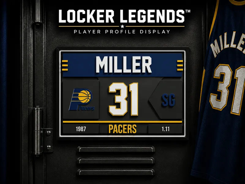 Locker Legends - Reggie Miller