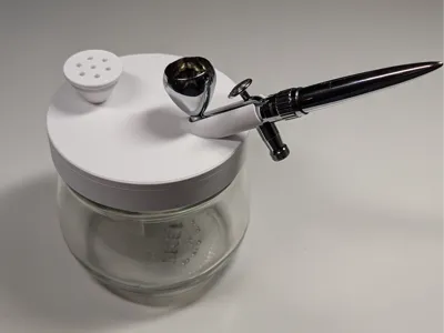 IKEA KORKEN Airbrush cleaning pot