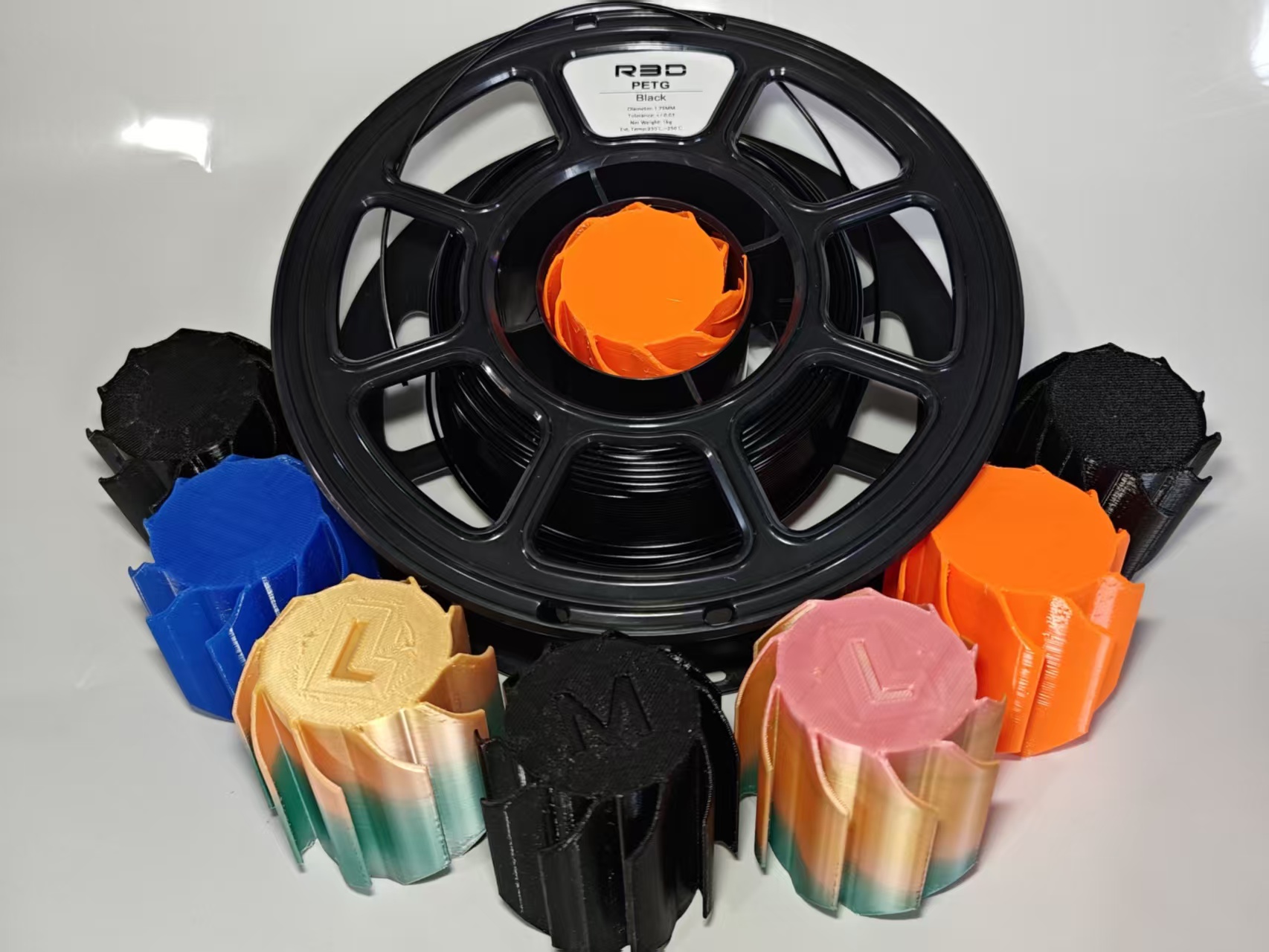 Miniatura 4 do modelo 3D AMS料盘增重52-58mm