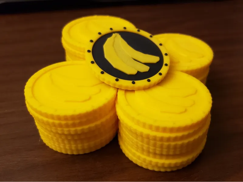Donkey Kong Banana Coin