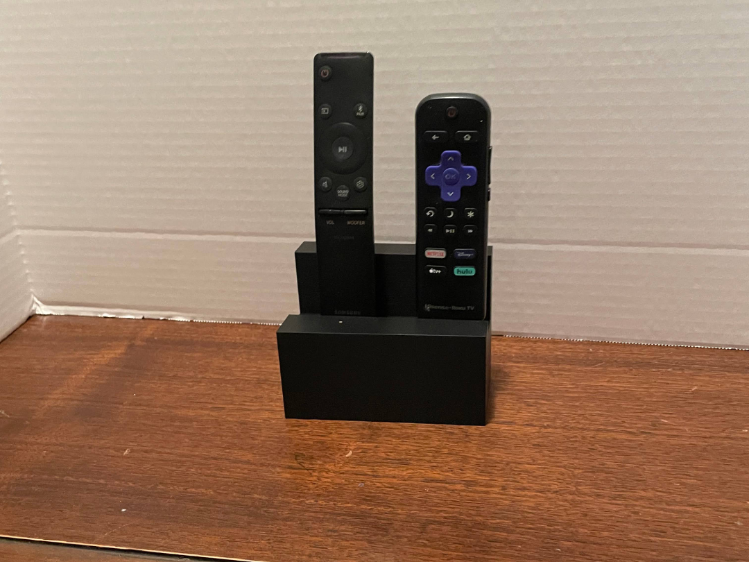 remote holder.