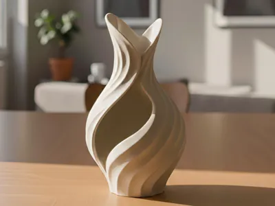 Spiral Vase – Modern Design