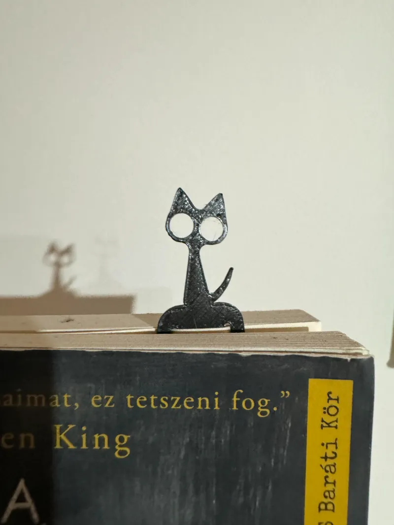Cat Bookmark 5 Minutes print