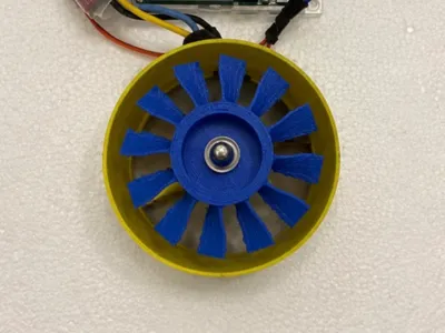 80mm EDF turbine for all brushless motors