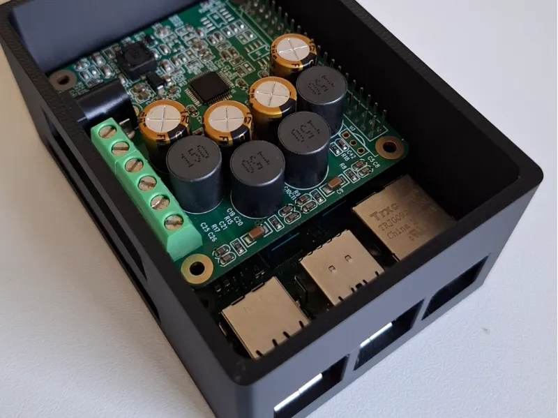 Raspberry Pi 4 Hifi Verstärker AMP HAT Gehäuse
