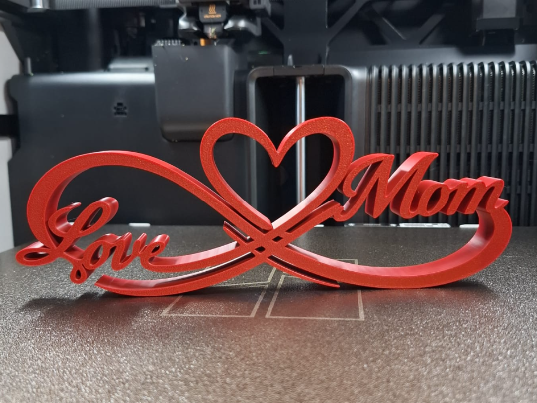 Love Mom Infinity Heart -  Mother’s Day Sign