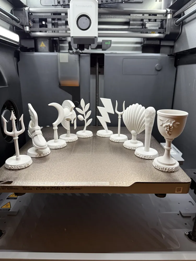 Aphrodite Shell Statue – Greek Mythology - Free 3D Print Model - MakerWorld