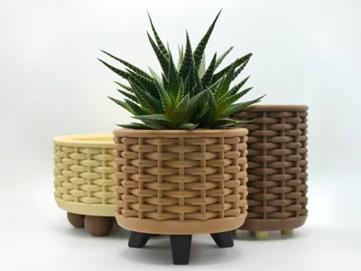 Parametric Woven Pot