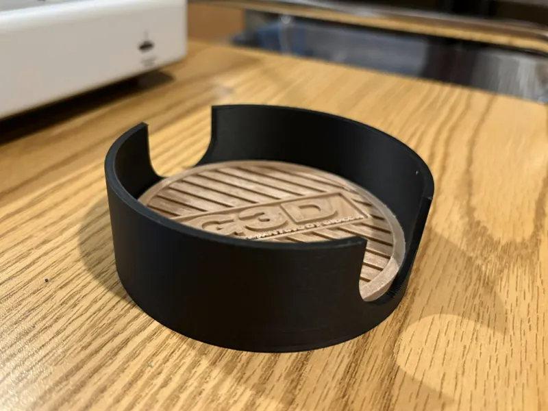 Minimalistic Coaster Holder