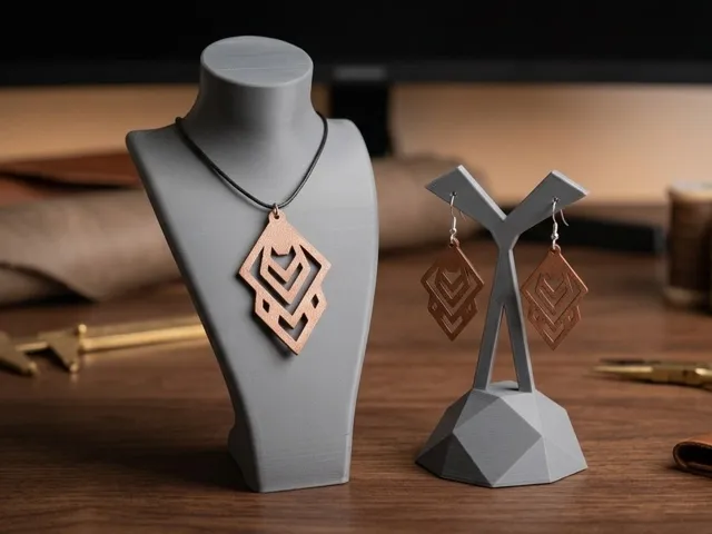 Jewelry Set: Necklace & Earrings