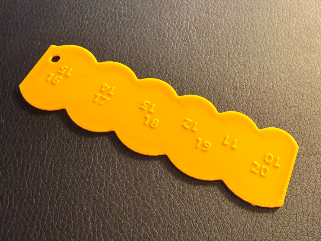 Inside Radius Gauge Tool 10-20mm