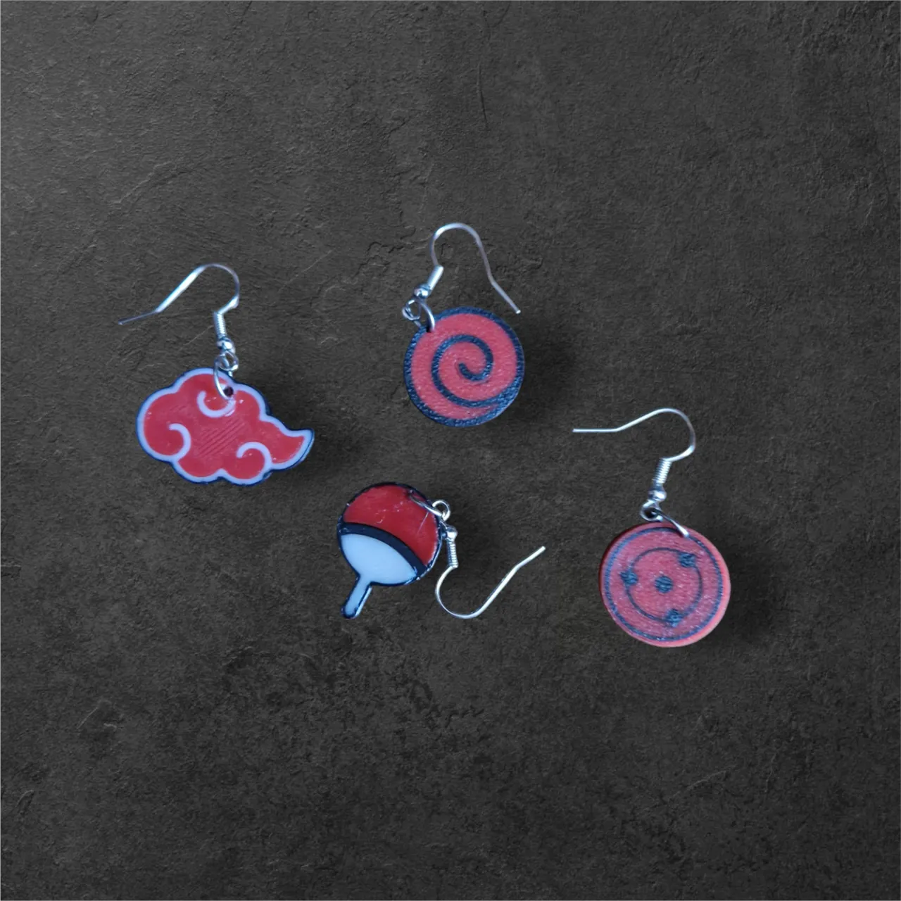 Earrings Naruto shippuden view 3