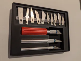 Gridfinity Hobby knife/Exacto knife