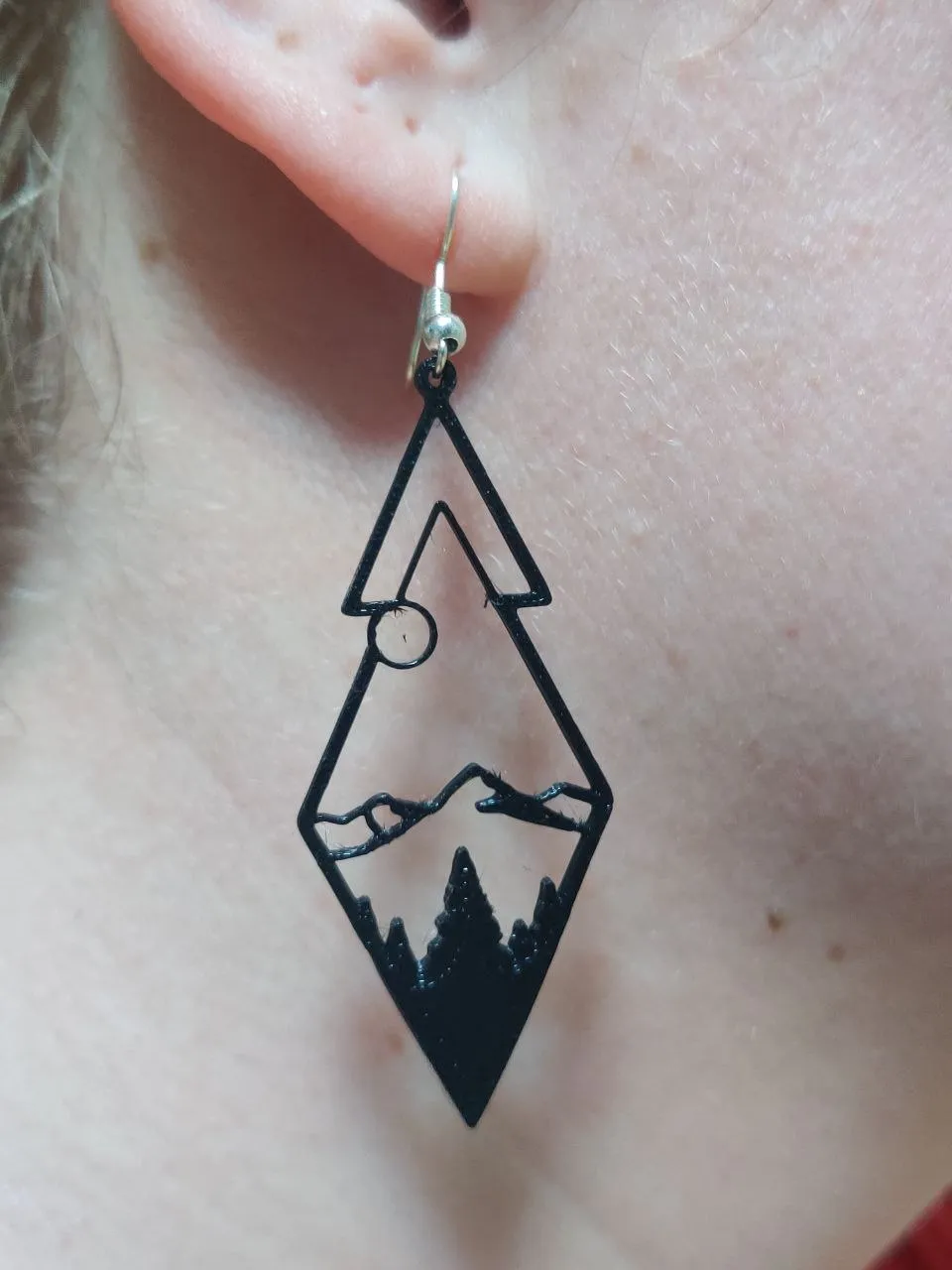 Moonlit Peaks Earring view 2