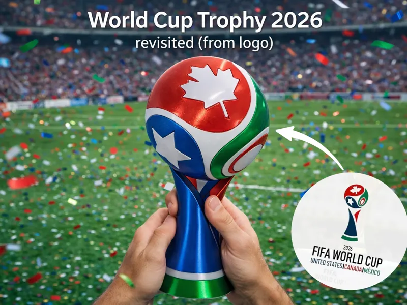 Trofeo Mondiali ispirato al logo FIFA