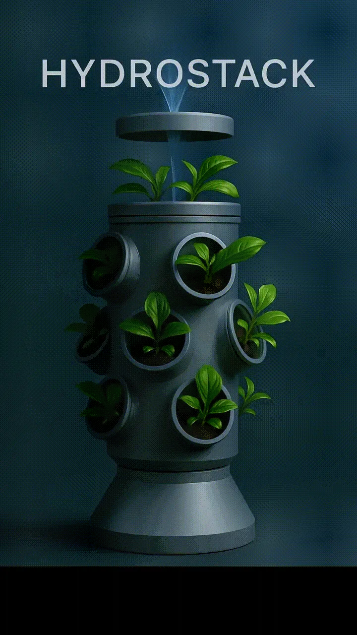 HYDROSTACK - Modular Hydroponic System view 3