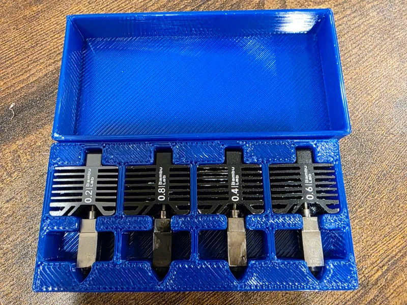 X1C Nozzle Case (4 nozzle capacity)