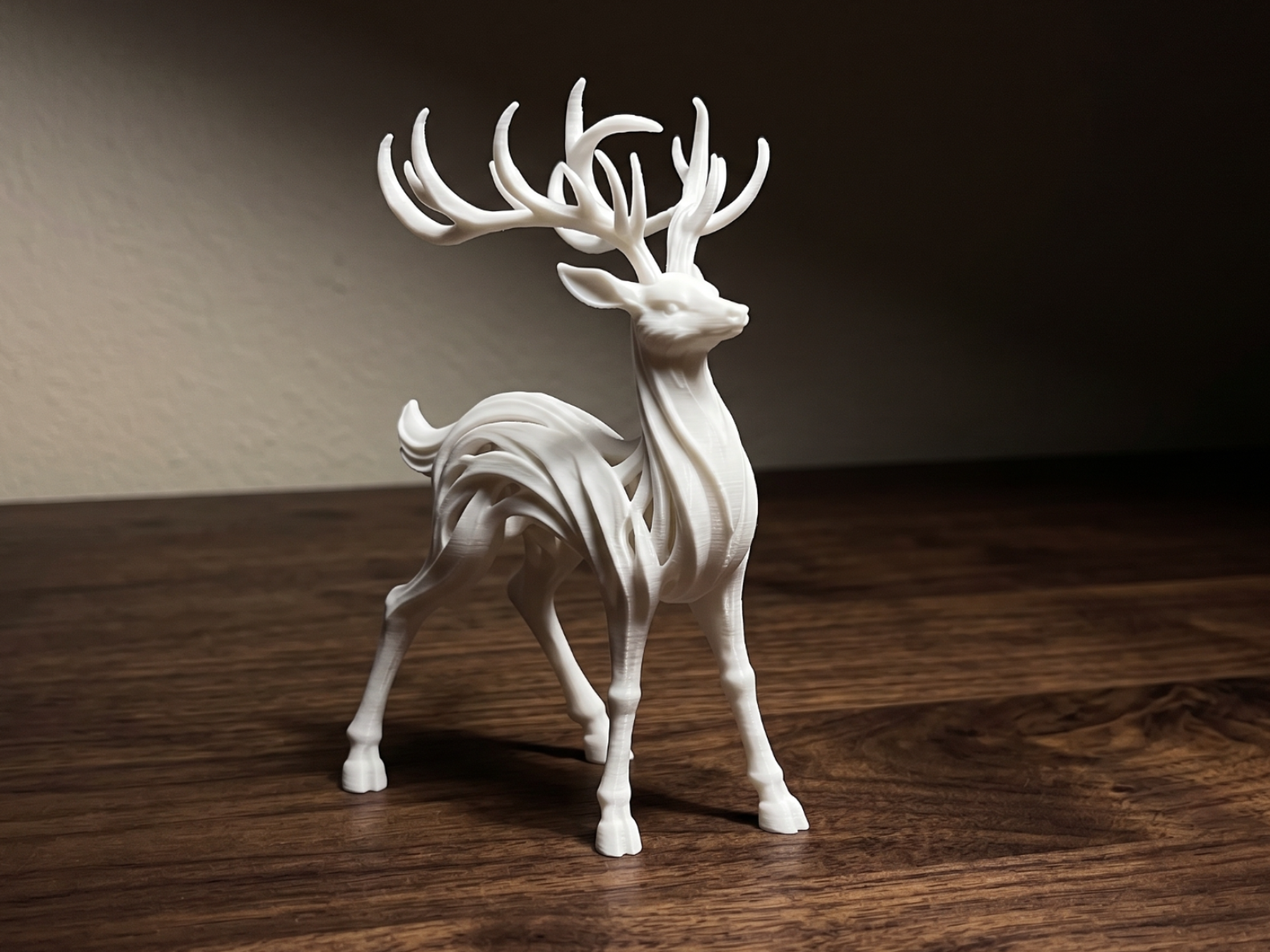Deer Christmas Figure – Cozy Holiday Home Decor 3D model