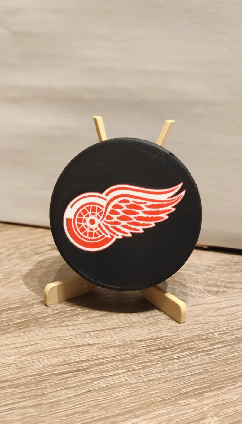 Detroit Red Wings puck NHL