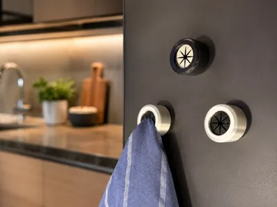 FlexGrip Kitchen Towel Holder