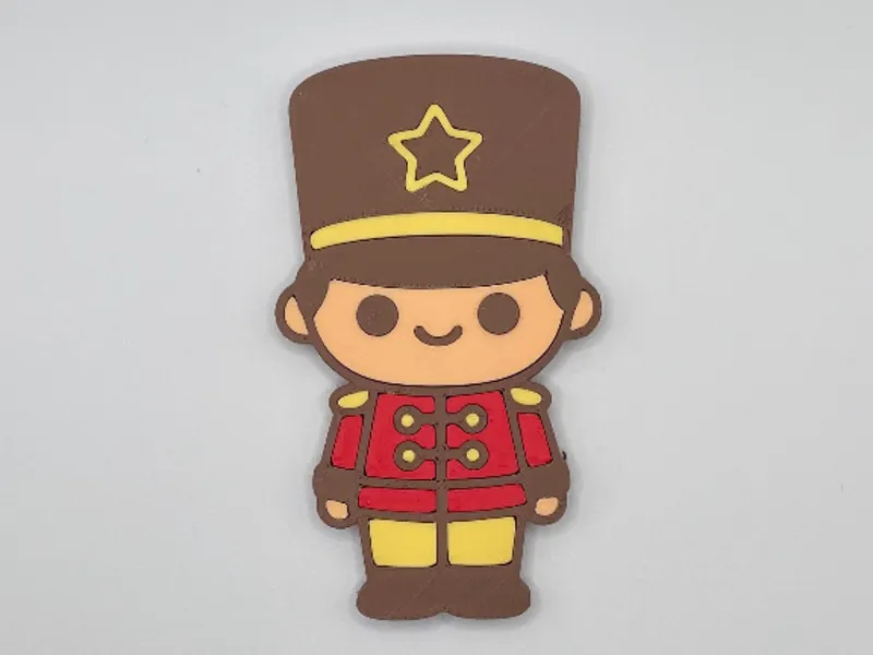 Toy Soldier | Christmas fridge magnets | No AMS