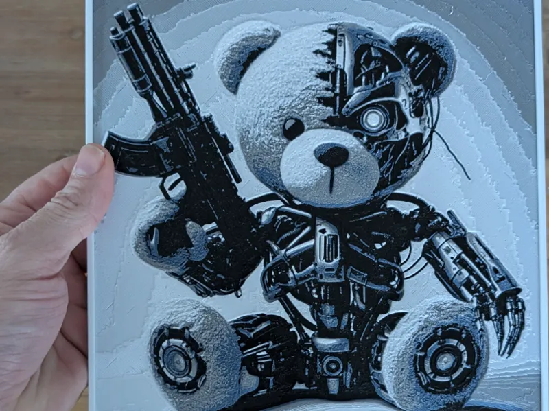 cyber-ourson, teddy bear