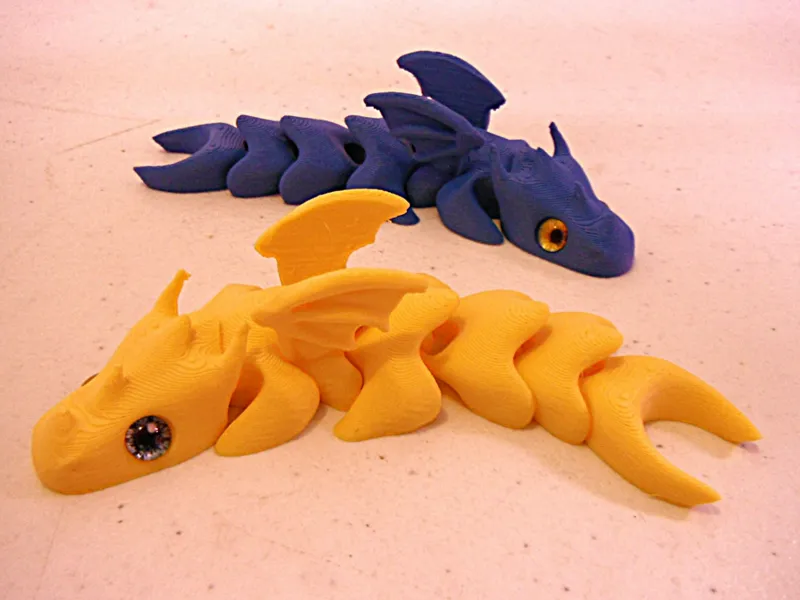Free To Sell! Winged Baby Dragon GlassEye Version