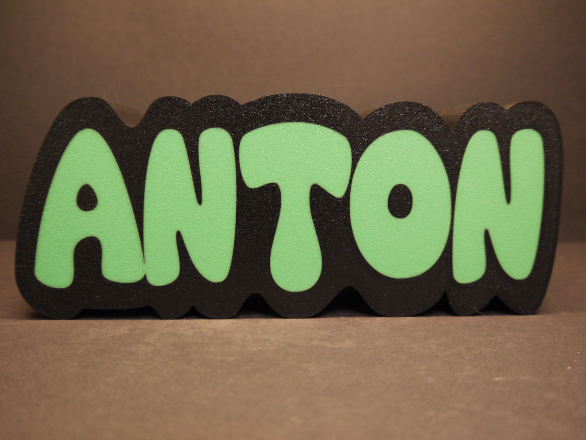 Custom Name Piggy Bank ( Anton )