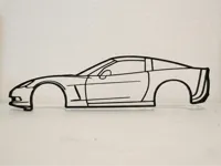 Décoration murale Chevrolet Corvette C6 — photo 2