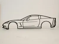 Décoration murale Chevrolet Corvette C6 — photo 3