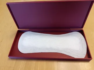 Discrete box for Panty Liners