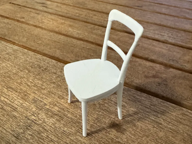 Mini "Cline" Chair 1:12 scale 