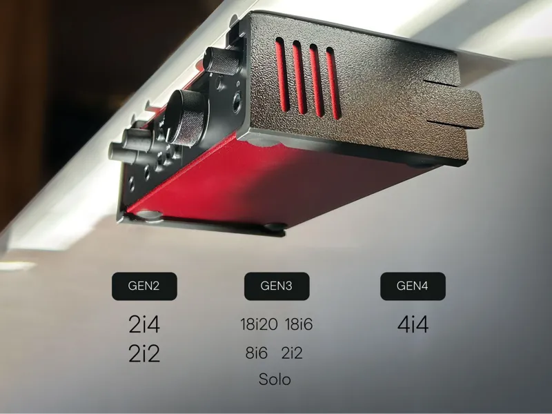 Focusrite Scarlett Desk Mount -  Solo 2i2 4i4 8i6+