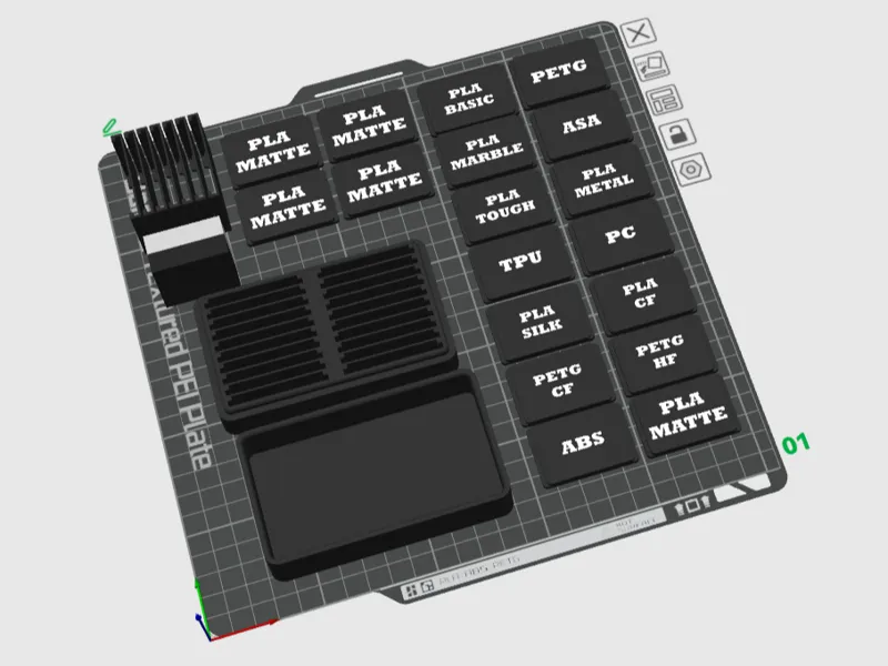 Swappable labels (With Words)