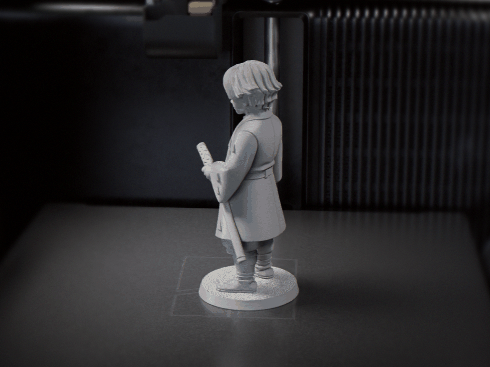 Zenitsu Agatsuma - Determined Standing Pose Figure