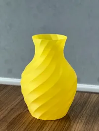 Vase polygonal torsadé — photo 3