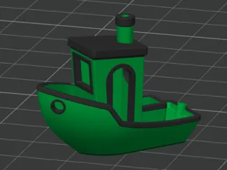 Better Mini Benchy - Dual Color PLA - AMS 2 colour