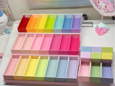 Pony Lie-Flat Scoop Holder 8cm/12cm, 6 Divisions + Flat Storage [Base Modification]