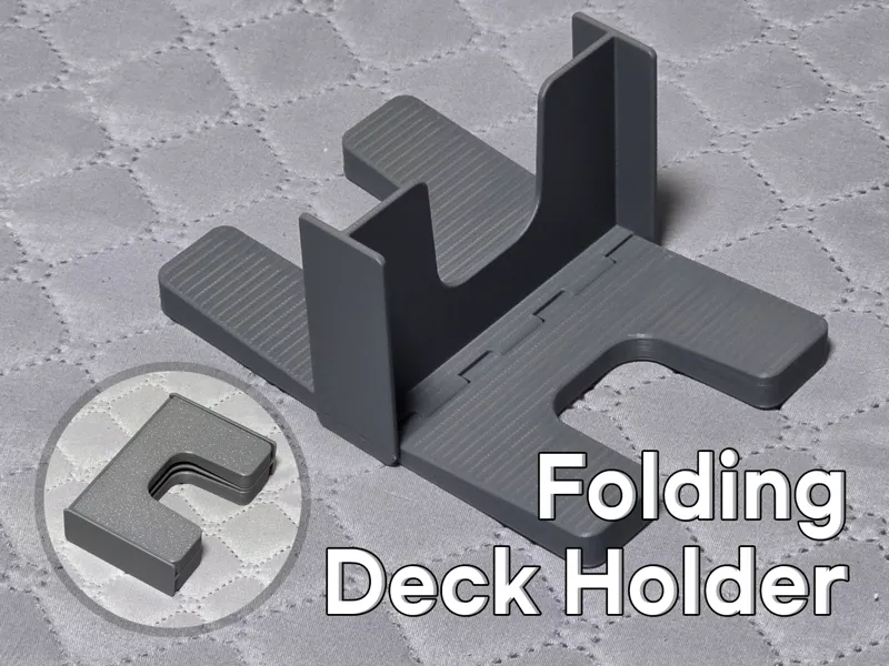 Folding Deck Holder