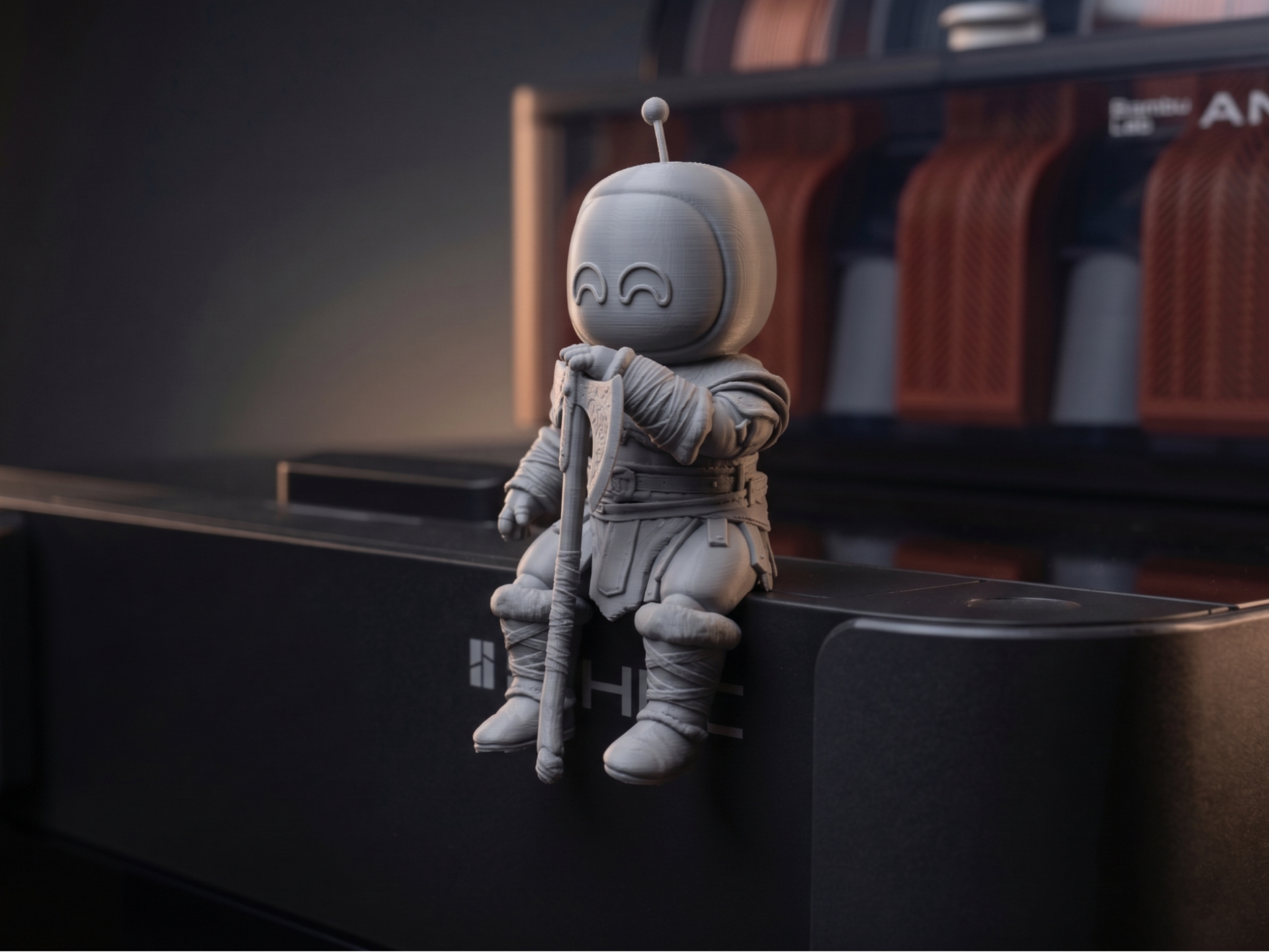 Astro Bot Kratos - Monitor Topper & Desk Buddy