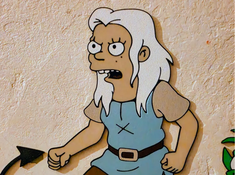 Bean from Disenchantment Princess Tiabeanie